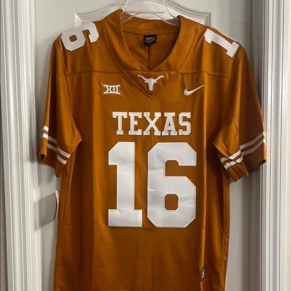 Nike Manning NIL Texas Jersey - Burnt Orange and White - Picture 1 of 10